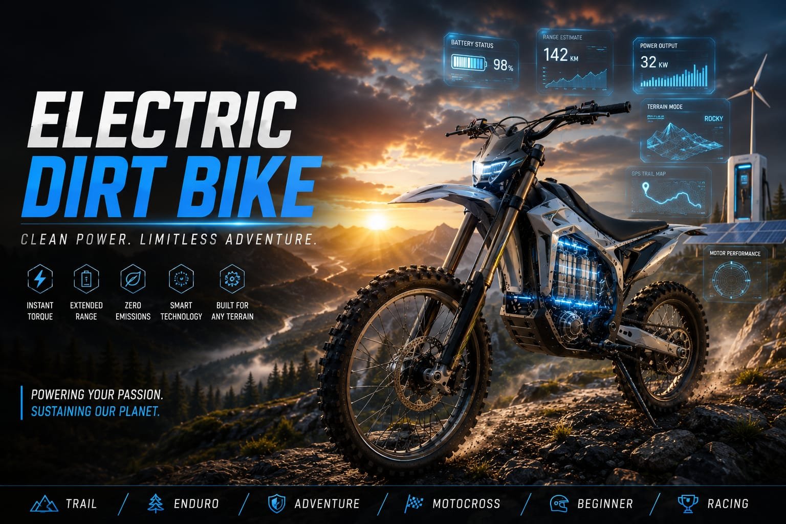 electric dirt bike